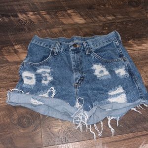 Rustler jean shorts